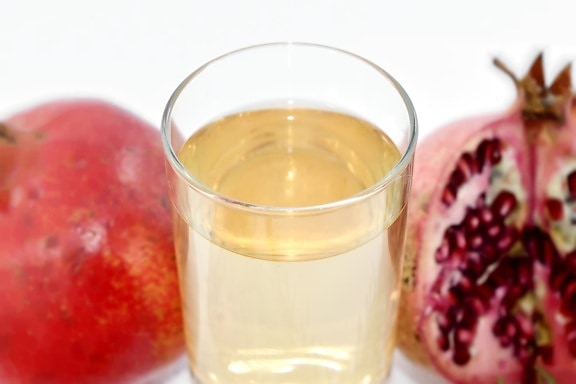 fruit juice, pomegranate, glass, juice, drink, food, health, beverage, tropical, nutrition