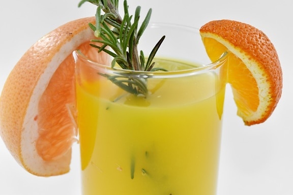 exotisch, Frucht-cocktail, Fruchtsaft, Grapefruit, Mandarin, Orangen, tropische, Glas, Obst, Trinken