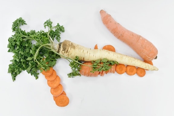 carrot, cooking, parsley, healthy, food, root, meal, vegetable, health, nutrition