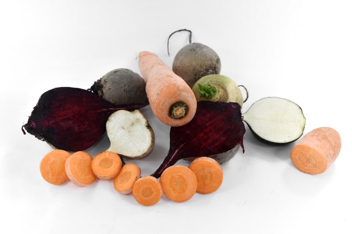 антиоксидант, свекла, морковь, свежий, редька, репа, овощной, корень, питание, здравоохранение