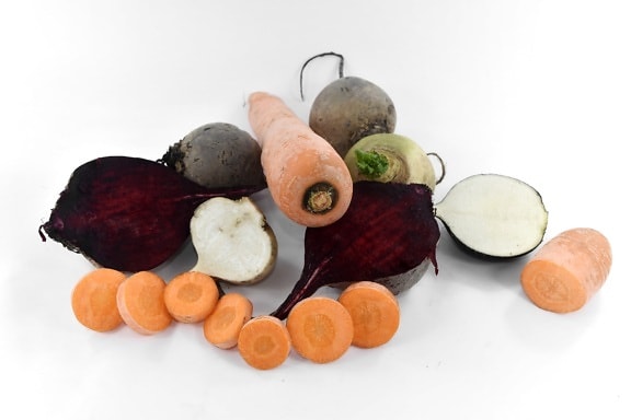 antiossidante, barbabietola rossa, carota, fresco, ravanello, rapa, vegetale, principale, cibo, salute