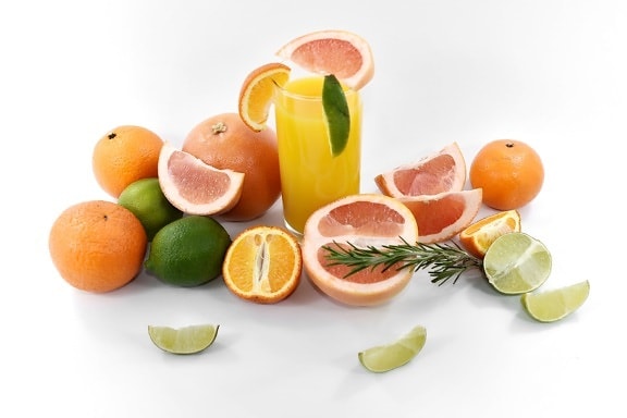 антиоксидант, напитки, цитрусови плодове, коктейл от плодове, плодов сок, грейпфрут, лимон, мандарин, портокали, узрели плодове