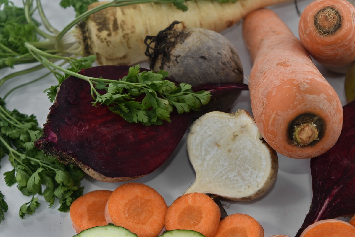 bit, wortel, peterseli, lobak, makanan, sayur, salad, Makan Siang, akar, sayuran