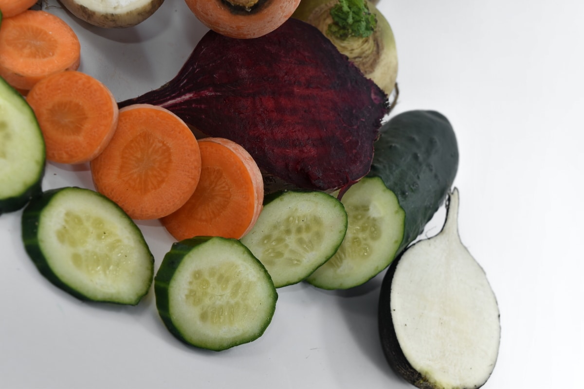 barbabietola rossa, carota, ravanello, radici, rapa, cibo, dieta, produrre, salute, fresco