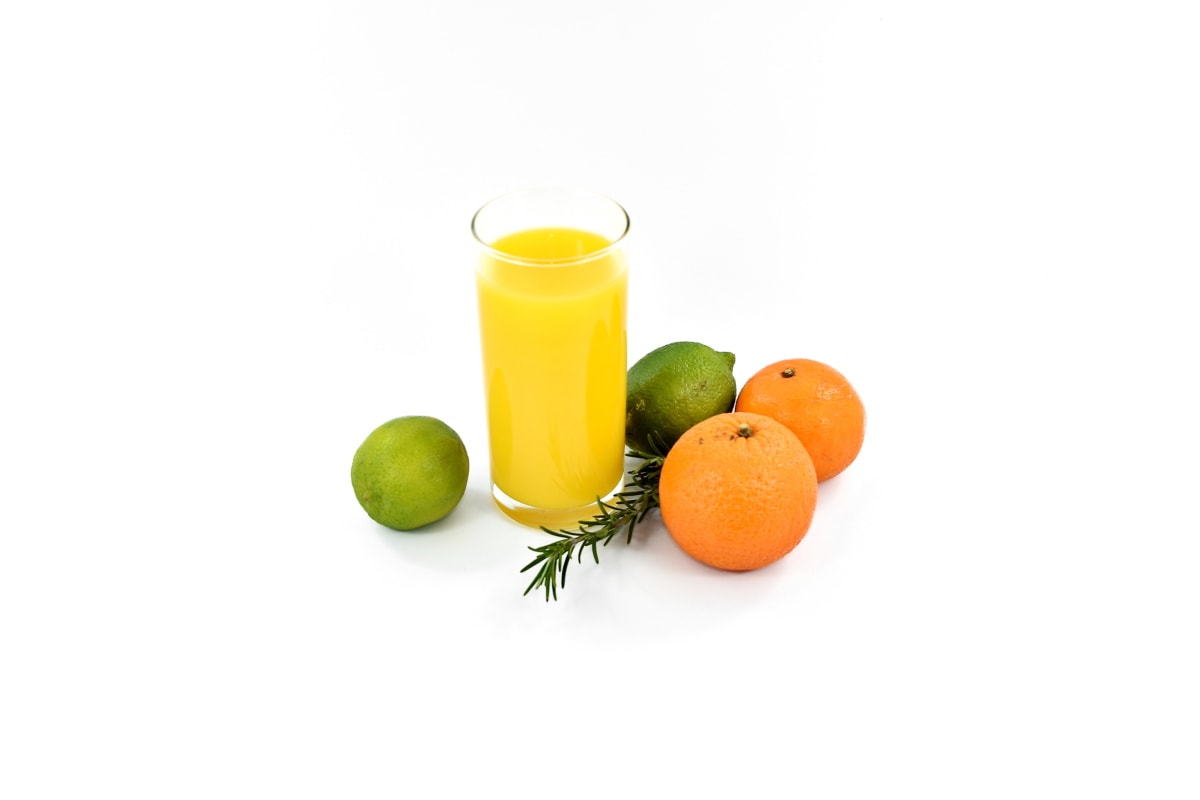tuore, hedelmien cocktail, hedelmämehua, Limetti, mandarin, rosmariini, tangerine, vitamiini, sitrushedelmien, terve