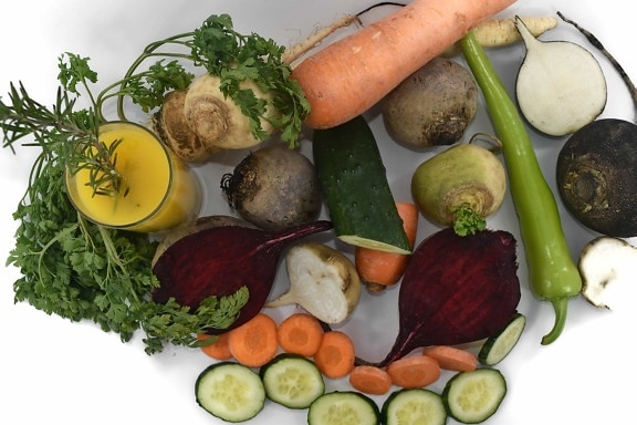 Karotte, Sellerie, Gurke, Mittagessen, Produkte, Gemüse, Ernährung, Abendessen, gesund, frisch