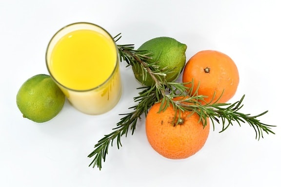 ital, gyümölcs koktél, kulcs lime, citrom, limonádé, narancs, gyümölcslé, mandarin, citrusfélék, egészséges