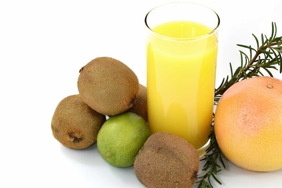เครื่องดื่ม, เครื่องดื่ม, ผลไม้, น้ำผลไม้, กีวี, อินทรีย์, น้ำผลไม้, ส้ม, อาหาร, สุขภาพ
