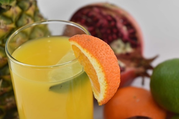 напиток, цитрусовые, напиток, свежий, фруктовый коктейль, фруктовый сок, полный, лайм, апельсины, питание