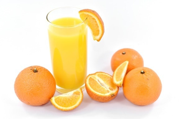 le petit déjeuner, agrumes, boisson, cocktail de fruits, zeste d’orange, oranges, végétarien, doux, orange, tropical