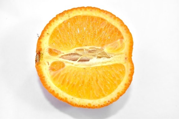círculo, cítricos, sección transversal, detalle, fruta, la mitad, ronda, mandarina, naranja, mandarín