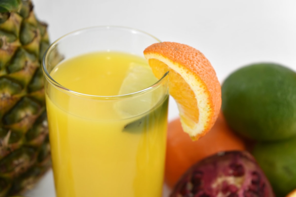 sitrushedelmien, frugt cocktail, frugtsaft, vigtigste lime, saftevand, mandarin, ananas, vitaminer, drink, frugt