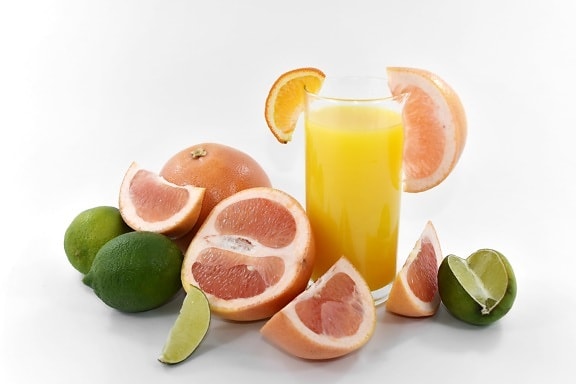 Getränke, frisch, Frucht-cocktail, Grapefruit, Schlüssel Kalk, Limonade, Essen, Zitrus, tropische, Obst