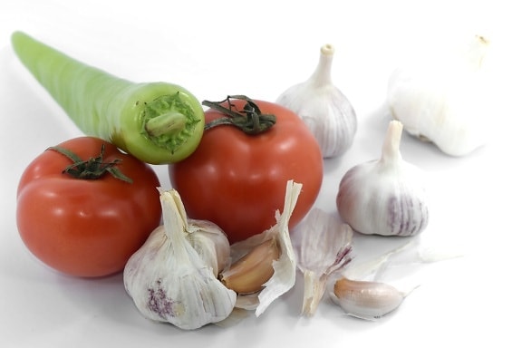 usturoi, ingrediente, ardei iute, tomate, organice, proaspete, legume, vegetariene, condiment, alimente