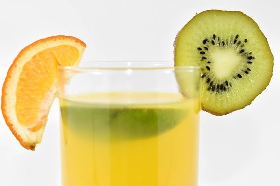 beverage, key lime, kiwi, lemonade, mandarin, fruit, diet, glass, vitamin, healthy