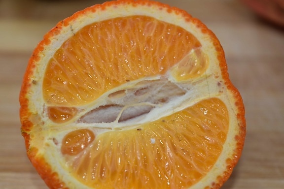citrus, heerlijke, vers, helft, segment, tangerine, smakelijke, vegan, dieet, sap