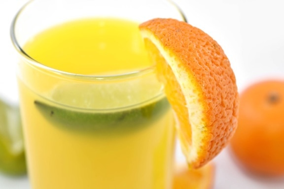 aromatic, citrus, cold, cold water, fresh water, lemonade, orange peel, orange yellow, ripe fruit, lemon
