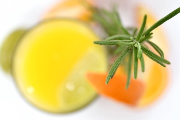 bitter, blurry, fruit cocktail, rosemary, spice, healthy, food, color, leaf, nature