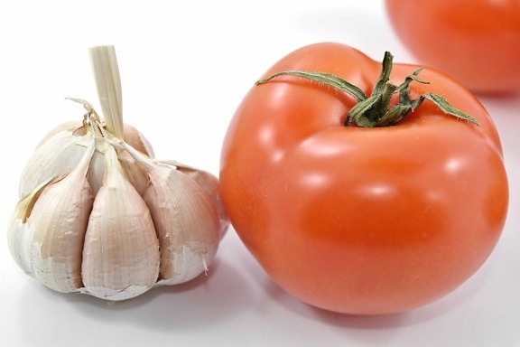 pertanian, bawang putih, ramuan, organik, Produk, rempah-rempah, tomat, sayur, vegetarian, bahan