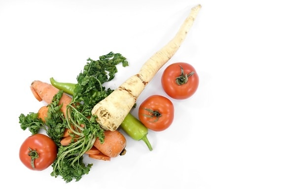 sự thèm ăn, cà rốt, trang trí, mùi tây, lát, cà chua, rau quả, thực vật, khỏe mạnh, rau xà lách