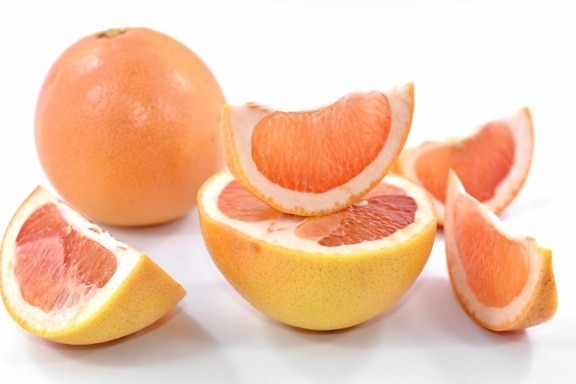 antioxydant, fruits, pamplemousse, tranches de, vitamine C, vitamines, vitamine, doux, alimentaire, agrumes