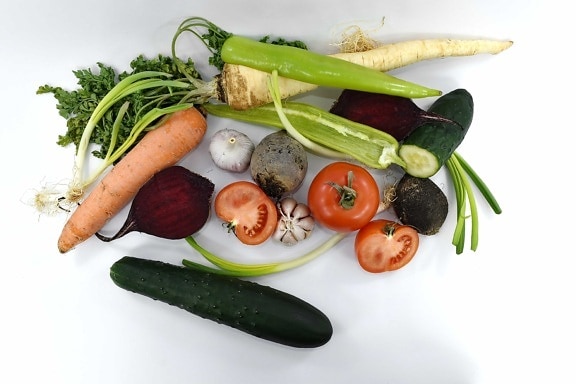 Буряк, цибулю-порей, петрушка, редька, помідори, їжа, овочі, томатний, рослинні, здоров'я