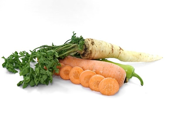 antioxidant, aroma, carrot, groceries, minerals, organic, parsley, spice, vegetable, vitamin C