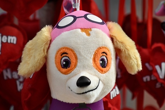 dog, toy, mascot, fun, funny, cute, traditional, doll, handmade, gift