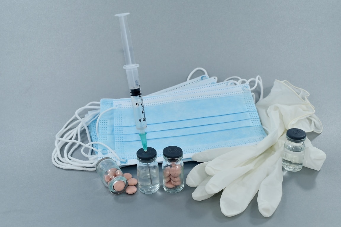 Free picture: cure, gloves, influenza, injection, latex, pills, vaccine ...