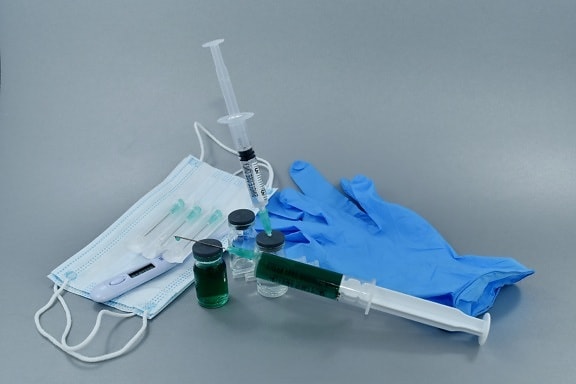 equipment, gloves, injection, medical, surgery, syringe, vaccine, science, instrument, medicine