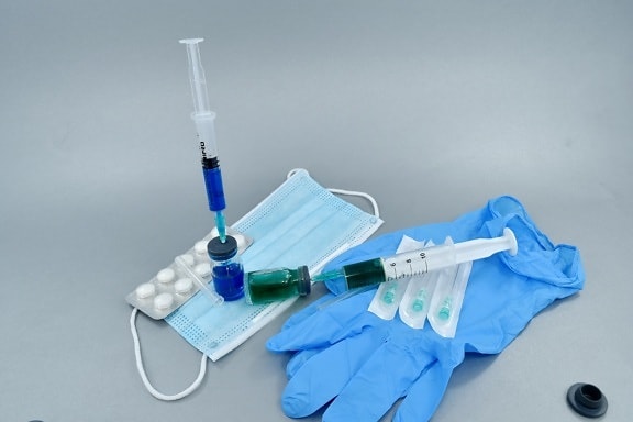 medicine, needle, science, health, healthcare, syringe, gloves, treatment, injection, research