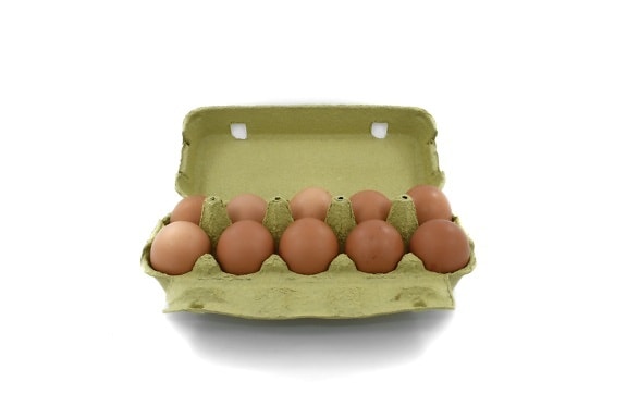 яйце, яєчний ящик, Жовток, кольору яєчної, повний, продукт, їжа, традиційні, харчування, приготування їжі