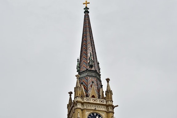 cathedral, catholic, church tower, gothic, worship, landmark, building, covering, tower, architecture