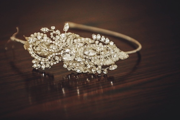 perhiasan, Mahkota, mewah, bersinar, pernikahan, emas, Platinum, mode, elegan, berharga
