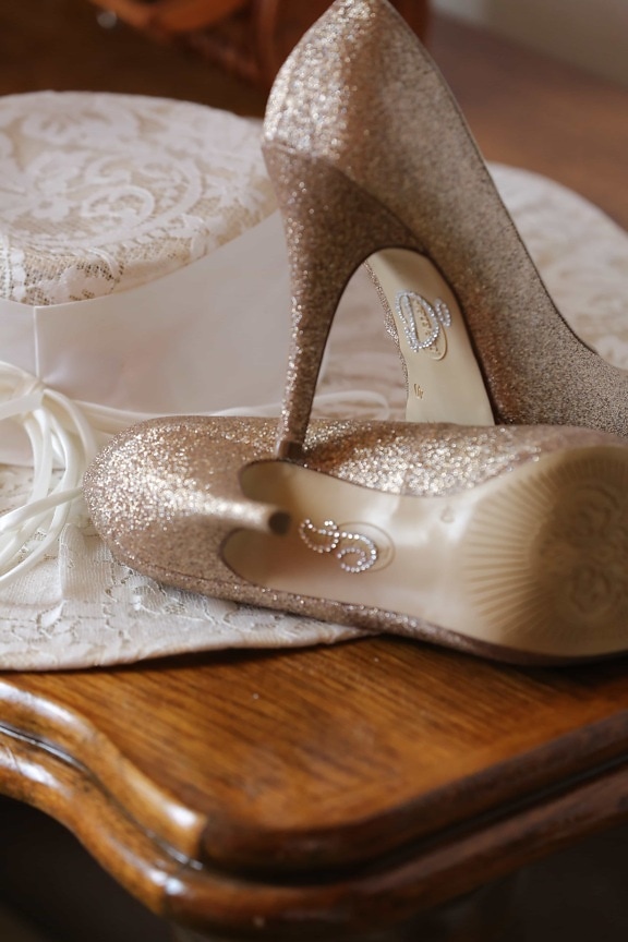 элегантность, очарование, шляпа, каблуки, Обувь, Свадьба, обувь, Сандал, покрытие, чистка обуви