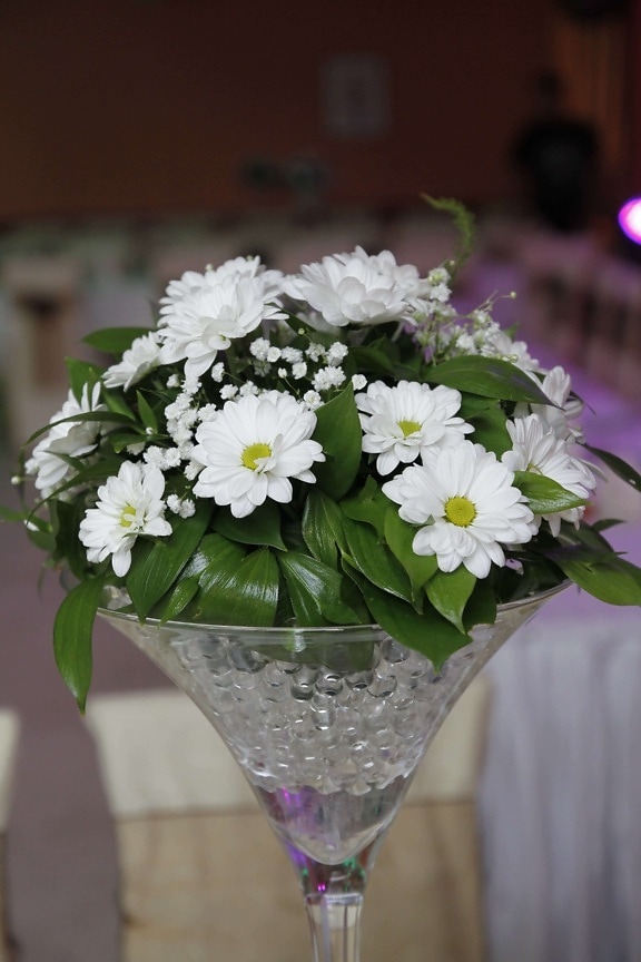 bouquet, decoration, glass, vase, flower, flowers, arrangement, plant, nature, leaf