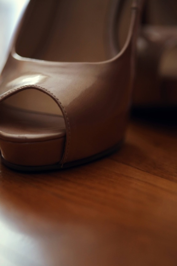 blurry, elegant, heels, sandal, shoe, leather, still life, fashion, blur, indoors