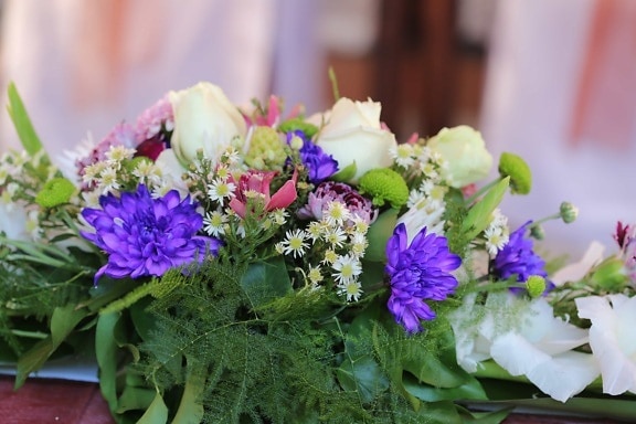 bouquet, fiori, natura, decorazione, matrimonio, amore, disposizione, fiore, romanza, estate