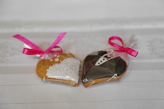 novia, galletas, delicioso, novio, hecho a mano, miniatura, paquetes, amor, celebración, dulces