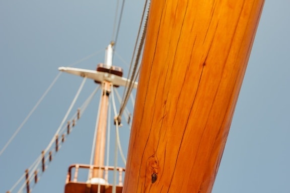 帆船, 硬木, 船, 船舶, 海, 水, 甲板上, 帆, 游艇, 航行