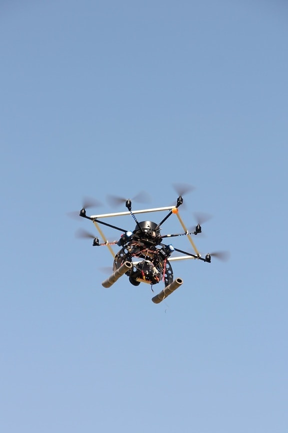dron, sans fil, appareil photo numérique, le tournage, air, en volant, unité, avion, vol, véhicule