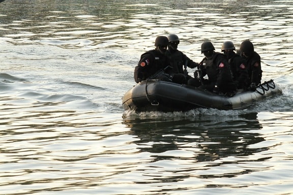 patrol boat, military, law enforcement, police, water, river, boat, action, people, lake