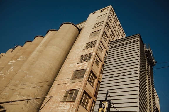 silo, workplace, warehouse, industry, city, architecture, theater, cinema, building, structure