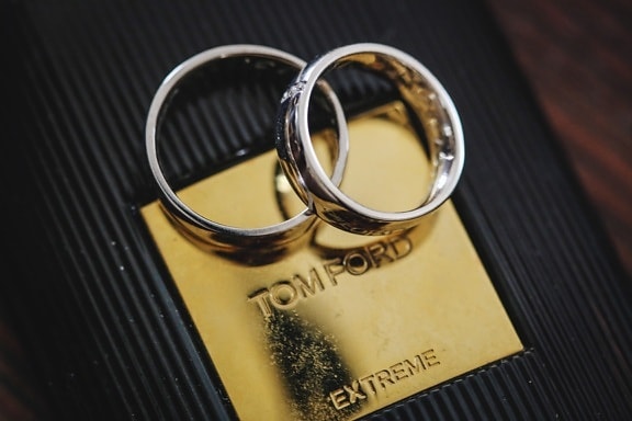 detalj, prstenje, vjenčani prsten, ekstremne, zlatni sjaj, Platina, čelik, retro, luksuzno, klasično