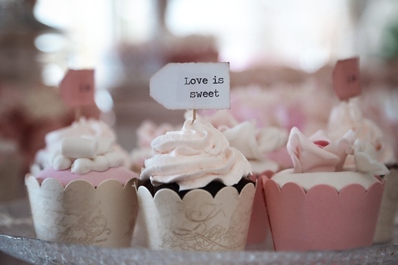 love, cupcake, sweet, handmade, wedding cake, sugar, cake, cream, candy, confectionery