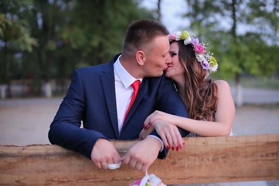 wedding, photography, kiss, bride, groom, happiness, couple, suit, corporate, business