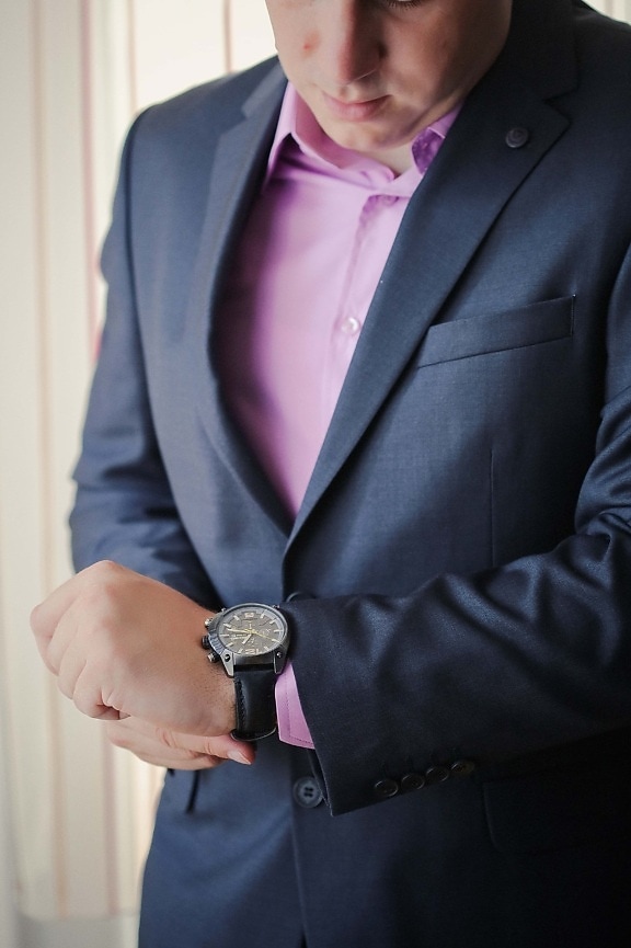 suit, career, businessman, wristwatch, businessperson, man, clothing, business, tie, garment