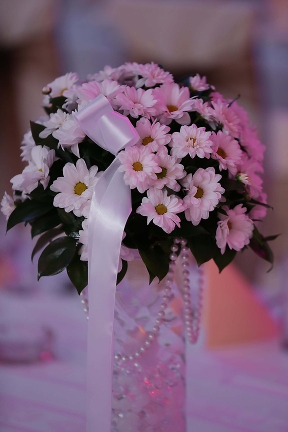 pearl, wedding bouquet, still life, daisies, wedding, arrangement, pink, bouquet, decoration, flower