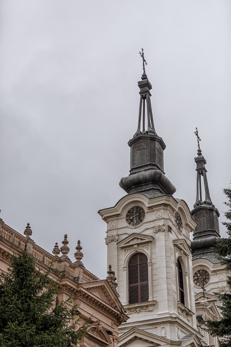 Ortodoksinen, Serbia, kirkon torni, kirkko, arkkitehtuuri, kupoli, uskonto, rakentaminen, luostari, katedraali