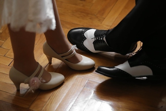 Bräutigam, Braut, Schuhe, Beine, Sandale, Schuhe, Fersen, Schuh, Verkleidung, Frau